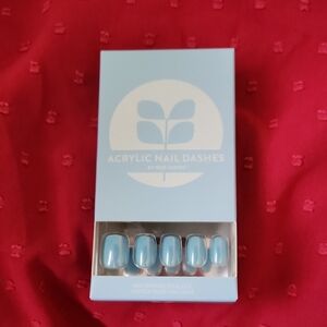 Red Aspen Blue Press-On Nails